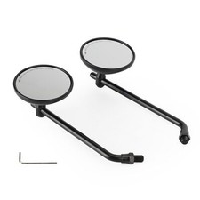 Rétroviseur rond noir