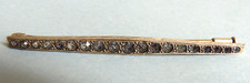 Broche barrette vermeil argent