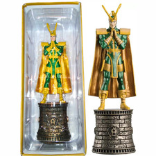 Marvel Jeu d'Échecs Loki 4 Figurines de Collection Eaglemoss Comics BD Films TV