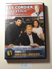 DVD - LES CORDIER JUGE ET FLIC - Saison 1 - Épisodes 1 et 2 / en bon état 