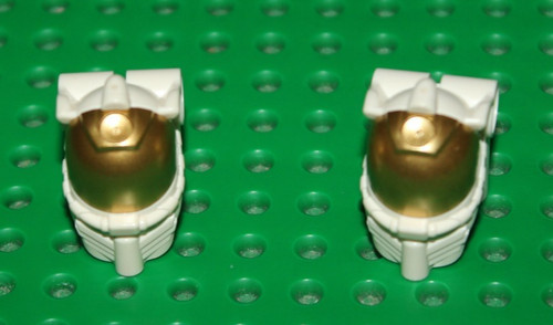 Casque lego white minifig - white,