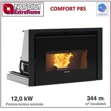 EXTRAFLAME Insert Comfort P85 Pour Cheminée À Granulés 12 KW CE A++ 1290700