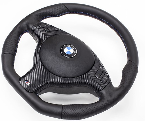 Volant cuir bmw e46 - cuir,