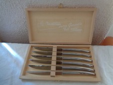 6 COUTEAUX DE TABLE NEUFS, LE