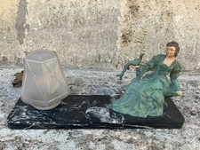 Lampe veilleuse en marbre et