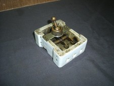 INTROUVABLE ! INTERRUPTEUR PORCELAINE GONFLEUR COMPRESSEUR MICHELIN SUR ROUES