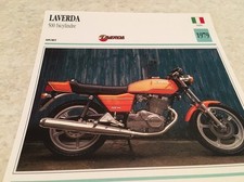 Carte moto Laverda 500