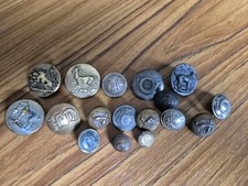 LOT ANCIENS BOUTONS VENERIE DIVERS EQUIPAGE ET MOTIFS