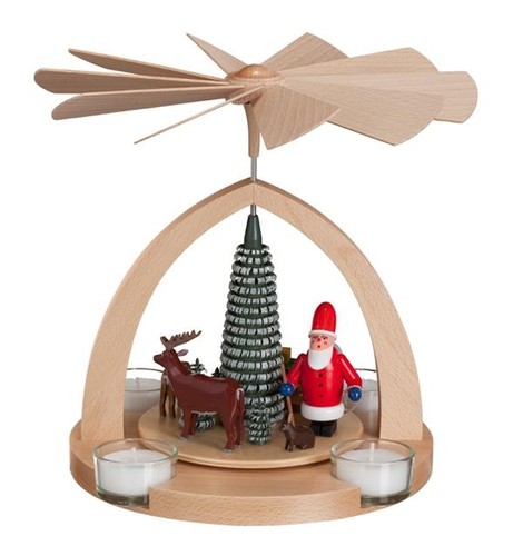 Pyramide table père noël - table,