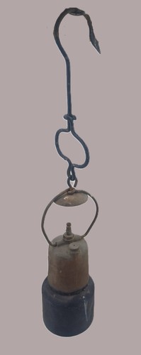Ancienne lampe mineur en - de,