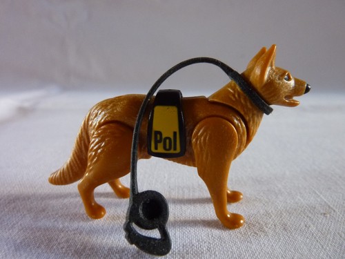 Playmobil animal chien - , police