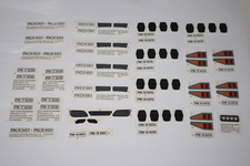 Playmobil Lot Stickers Autocollants Voiture Plaque Immatriculation Phare Grille