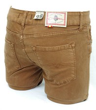 CIMARRON Jeans stretch slim fit marron clair femme CASSIS Malt