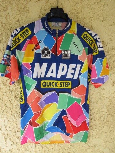 Maillot cycliste mapei quick - mapei,