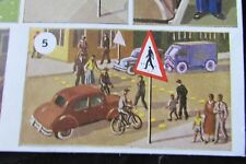 Ancien jeu français LOTO PRUDENCE code sécurité routière en boite Fab graphics complet années 50