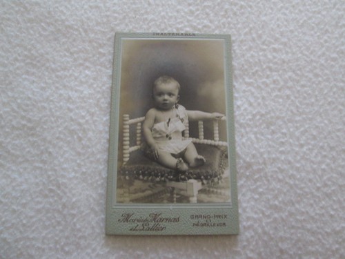 Photo cdv bebe - bebe, une
