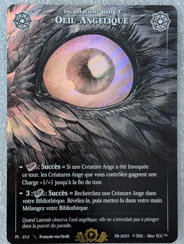 Oeil angélique surge foil - oeil,