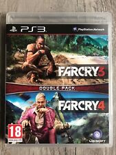 jeux PS3 Far Cry 3 & 4 (double pack), Ubisoft, version FR, très bon état