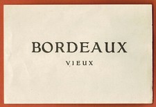 Ancienne Etiquette de Vin--Bordeaux Vieux--Réf 490