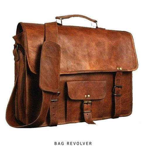 Sacoche cuir vintage - sacoche,