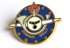 Pin's DOUANE ORLY Police Avion et Corp Signé Ballard  Vintage #5/7