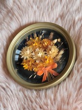 PETIT CADRE ROND VINTAGE VERRE
