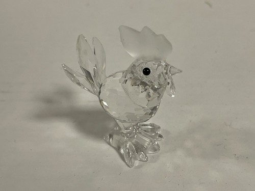 Figurine swarovski 014497 coq - figurine,