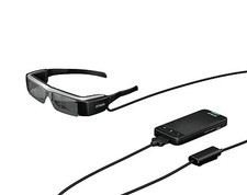 NOUVELLES LUNETTES INTELLIGENTES MOBILES TRANSPARENTES EPSON MOVERIO BT-200 e...
