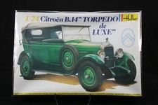 YS009 HELLER 1/24 rare maquette voiture 727 Citroen B.14 Torpedo de luxe 1983