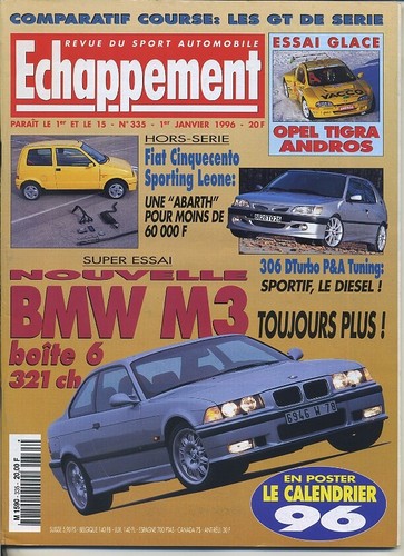 Echappement 335 1996 - 01/1996, bmw