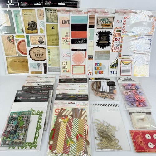 Glitz scrapbook stickers - scrapbook,