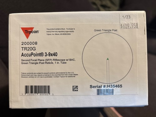Trijicon accupoint tr20g - trijicon,