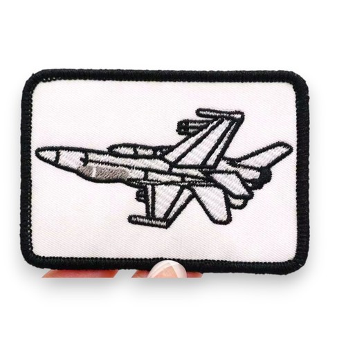 Ecusson avion chasse f18 - ecusson,