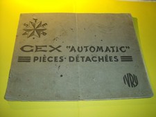 CATALOGUE PIECES DETACHEES D EPOQUE POMPE A ESSENCE ASTER GEX AUTOMATIC