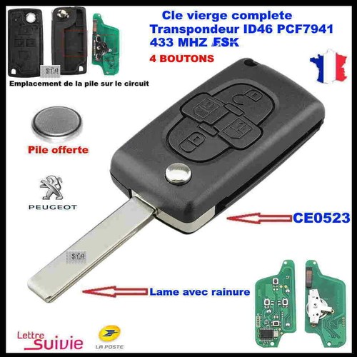 Cle vierge ce0523 - cle, circuit