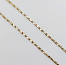 Chaine vintage or 14k maillons finement travaillés vintage 46 cm