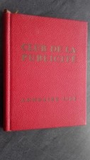 ANNUAIRE 1960 CLUB DE LA PUBLICITE YVES PERROTTE PRESIDENT AVEC SON SIGNET BE