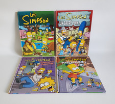 BD Les Simpson Lot 4 Tomes 1 2 4 5 Jungle Matt Groening Édition Jungle BE TBE VF