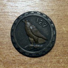 INSIGNE DE L’ARME DU TRAIN " 127ème GROUPE DE TRANSPORT DE PERSONNEL  " 