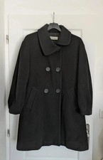 Manteau d'hiver noir chic -