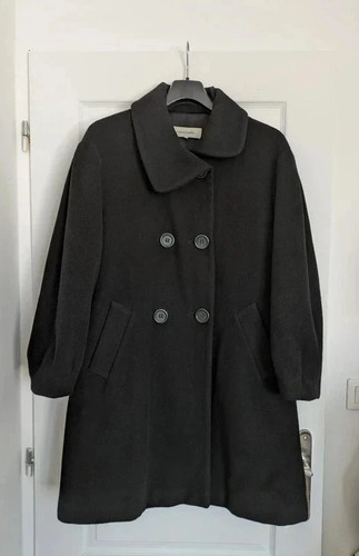 Manteau hiver noir chic - manteau,