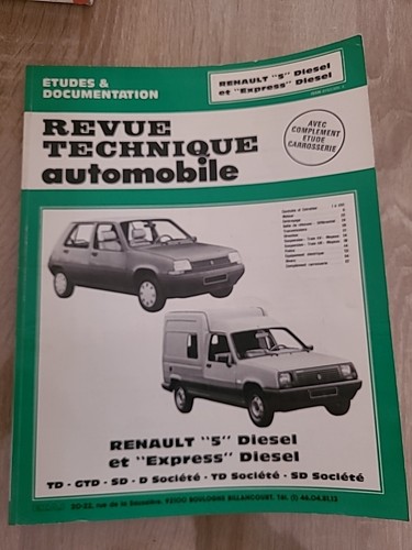 Revue technique renault et - 5,