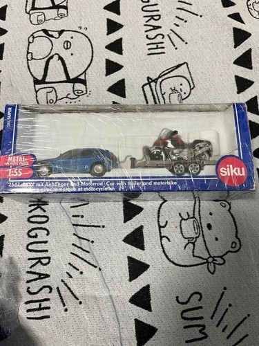 Siku bmw avec remorque moto - siku,