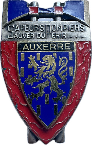 Pompiers auxerre écu - pompiers,