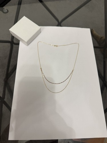 Collier jaune - collier, en