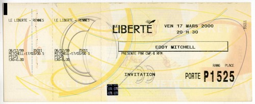 Ticket billet invitation - invitation,