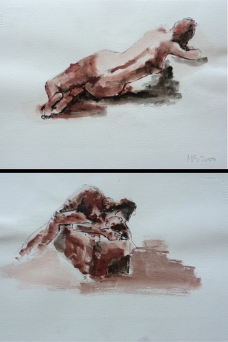 Composition erotique - composition, nu