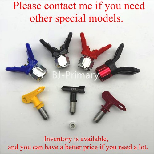 Airless spray gun tips - tips, nozzle
