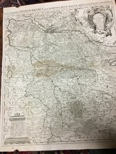 Ancienne Carte Géographie Old