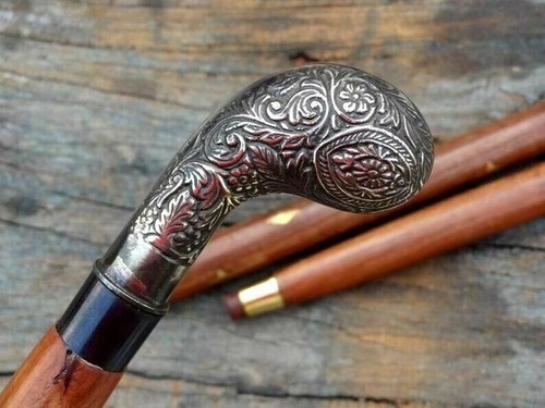 Ancien bâton marche - de,